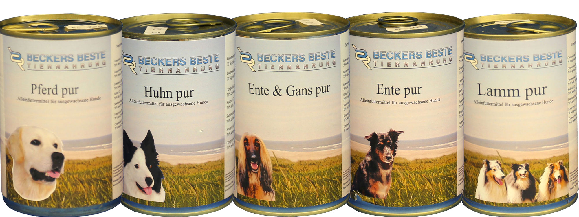 Beckers Beste Tiernahrung 12 x 400g Nassfutter Set