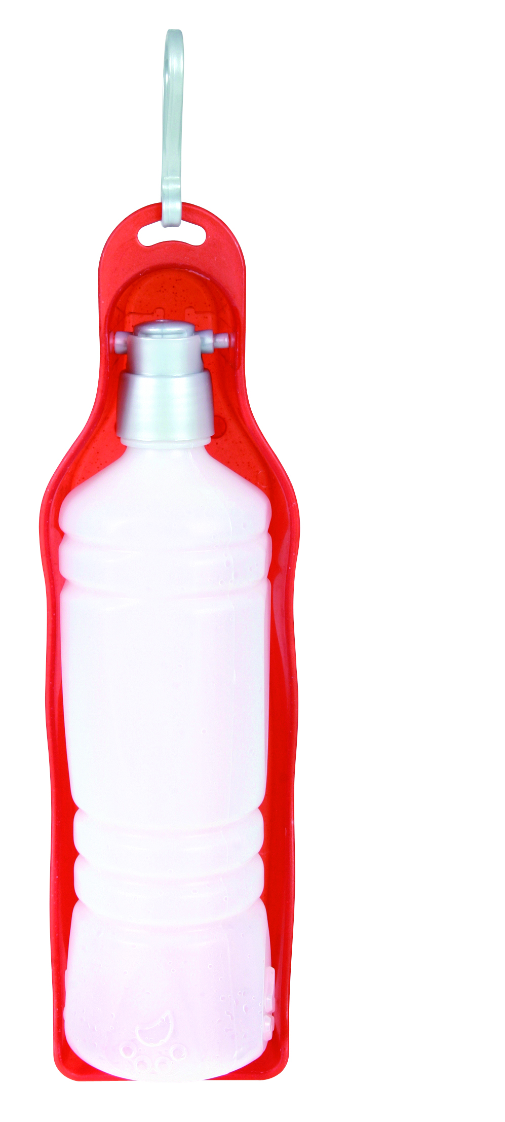 Flasche mit Trinknapf,Kunststoff, 700ml