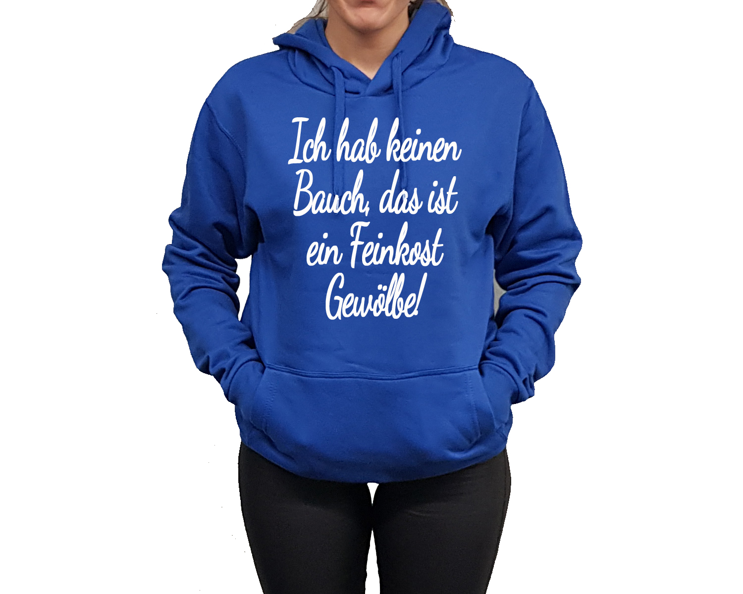 Hoodie Druck Feinkost Gewölbe