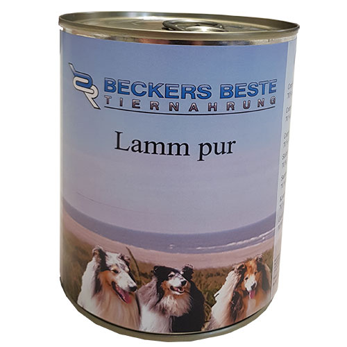 Lamm pur Becker-Beste-Tiernahrung