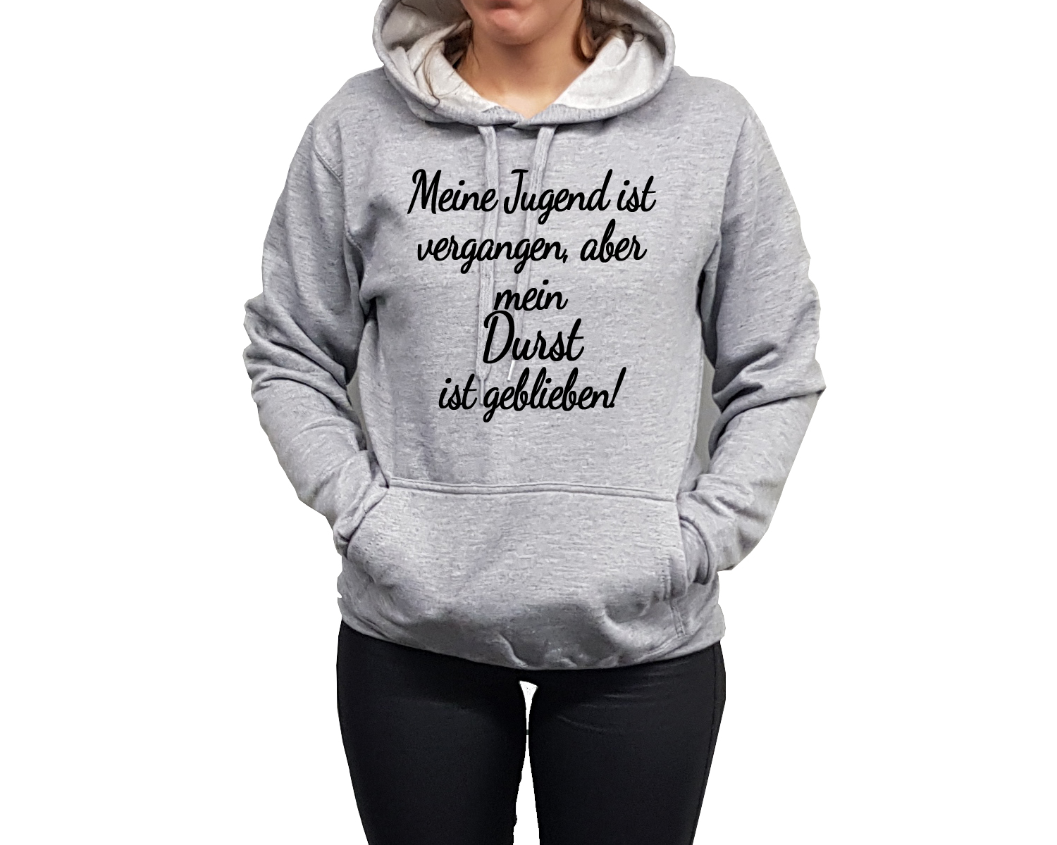 Hoodie Druck meine Jugend