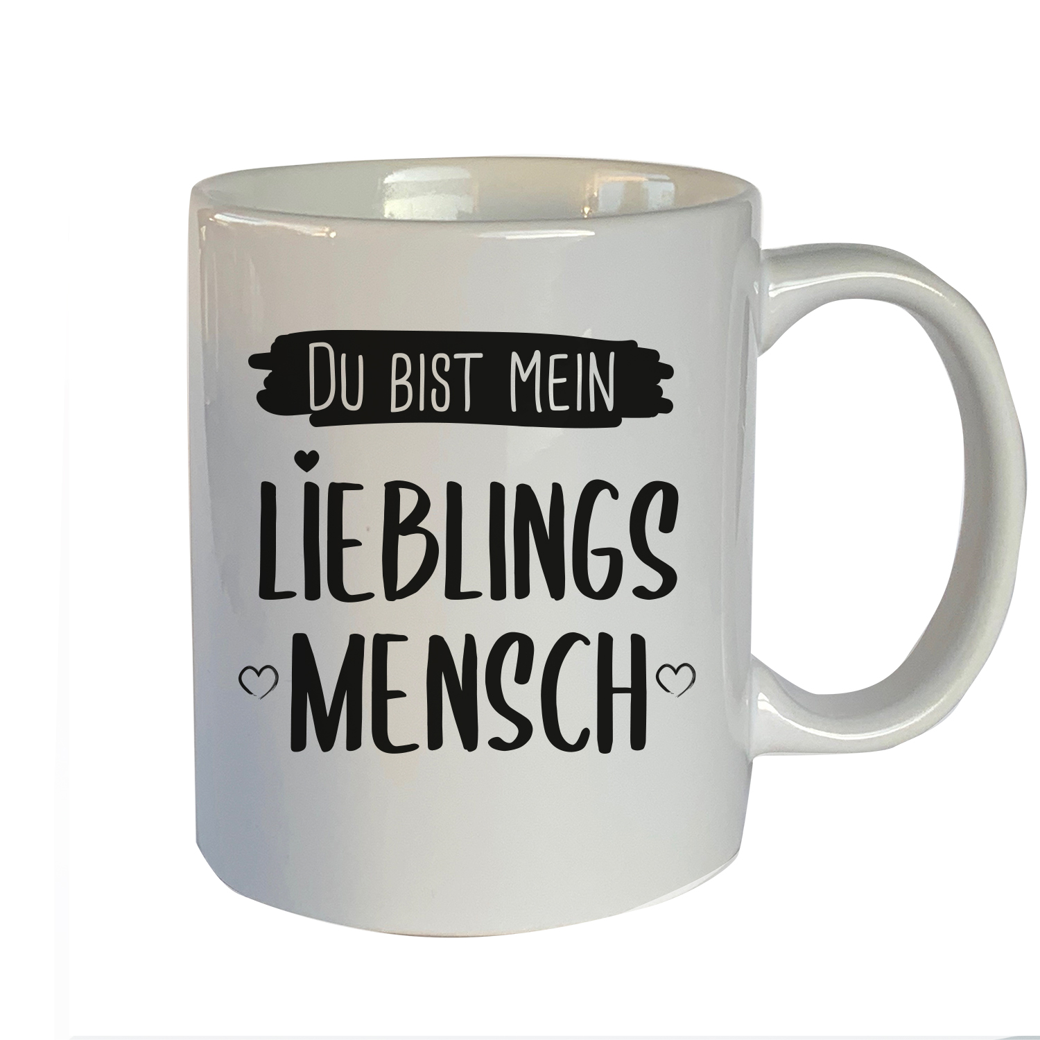 Tasse mit Motiv: Du bist mein Lieblingsmensch