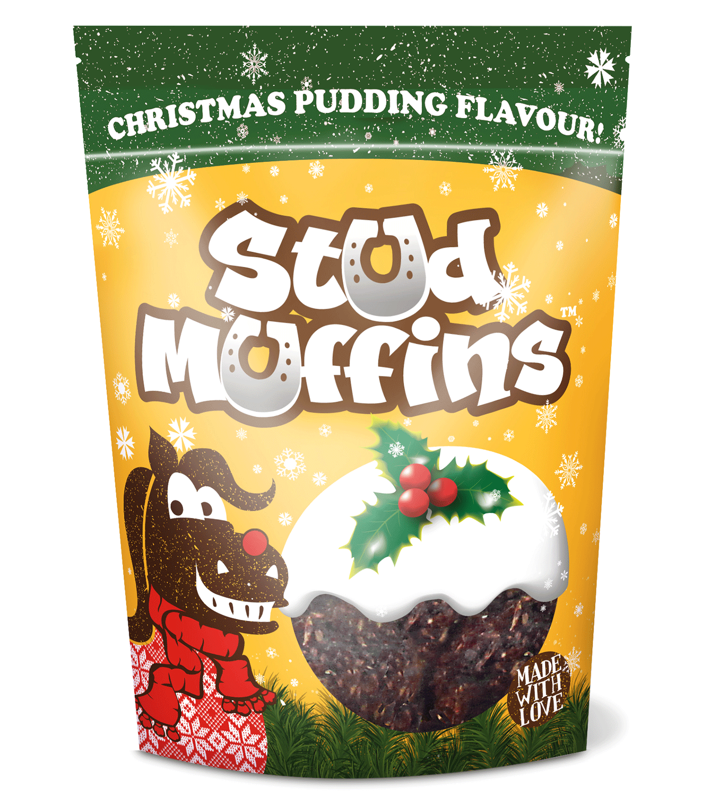Stud Muffins Geschmacksrichtung Christmas Pudding, 15 Stk.