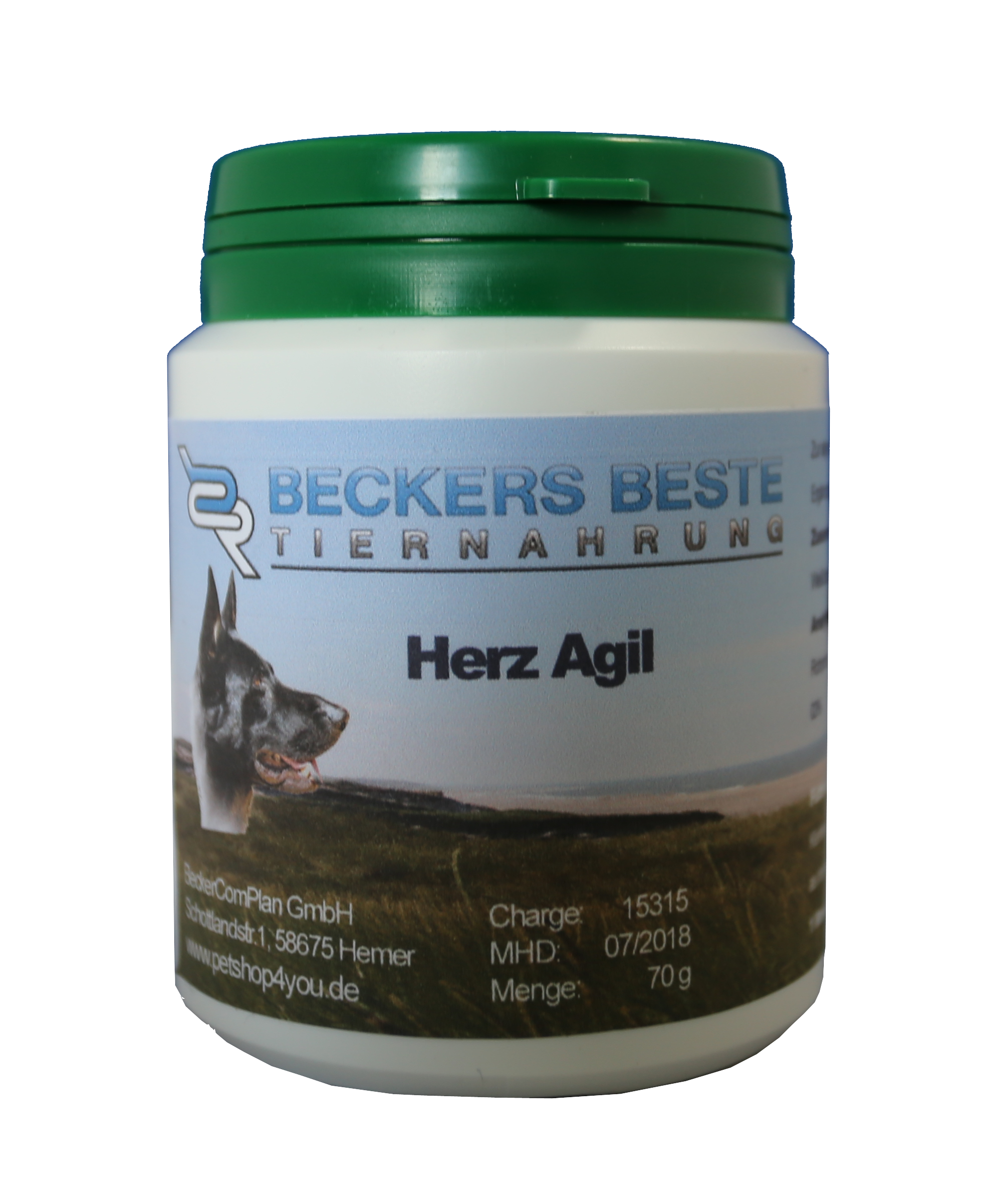 Herz- Agil  für Hund und Katze