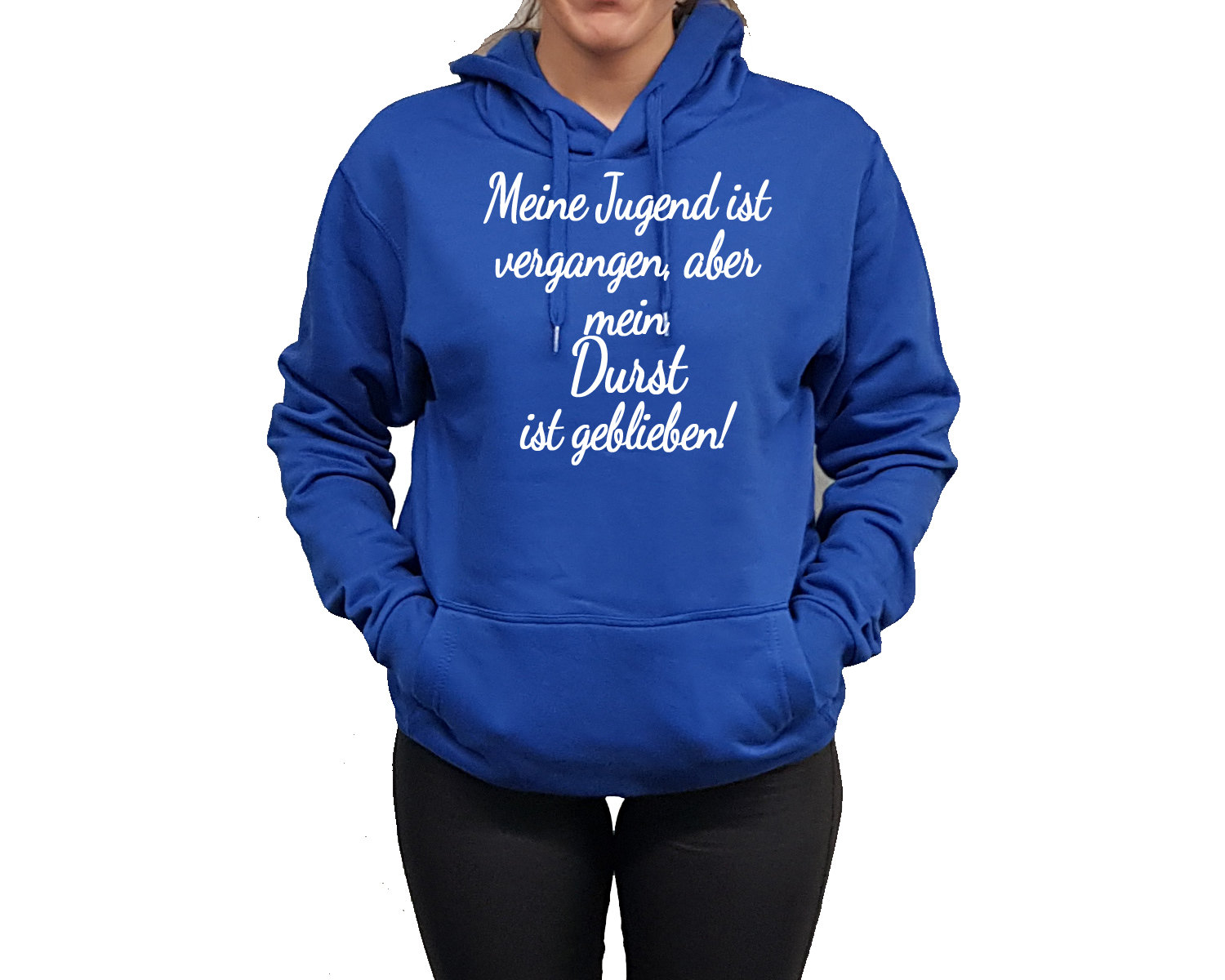 Hoodie Druck meine Jugend