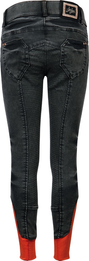 Reithose LouLou Lyon Denim Full Grip