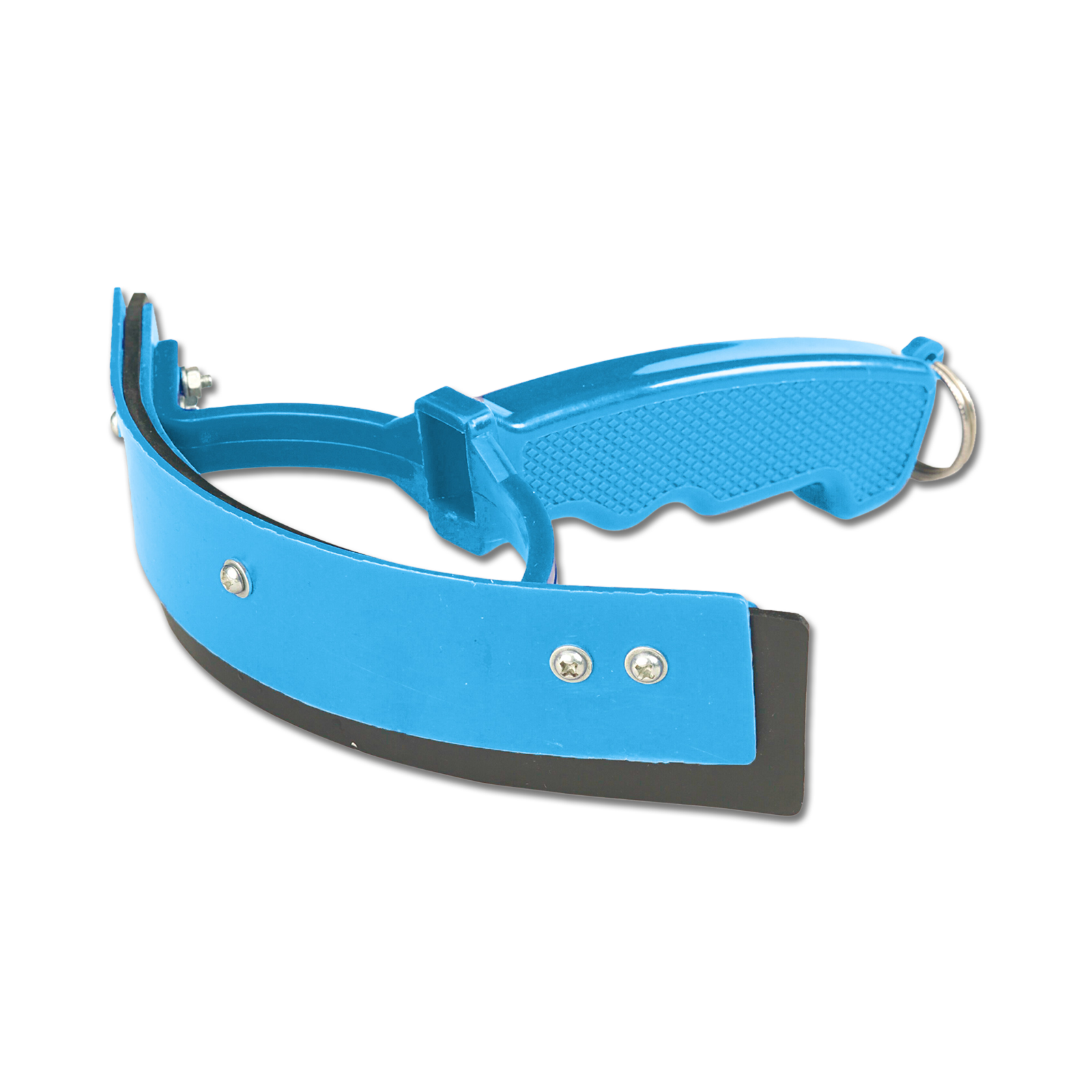 Schweißmesser groß, Kunststoff, azurblau