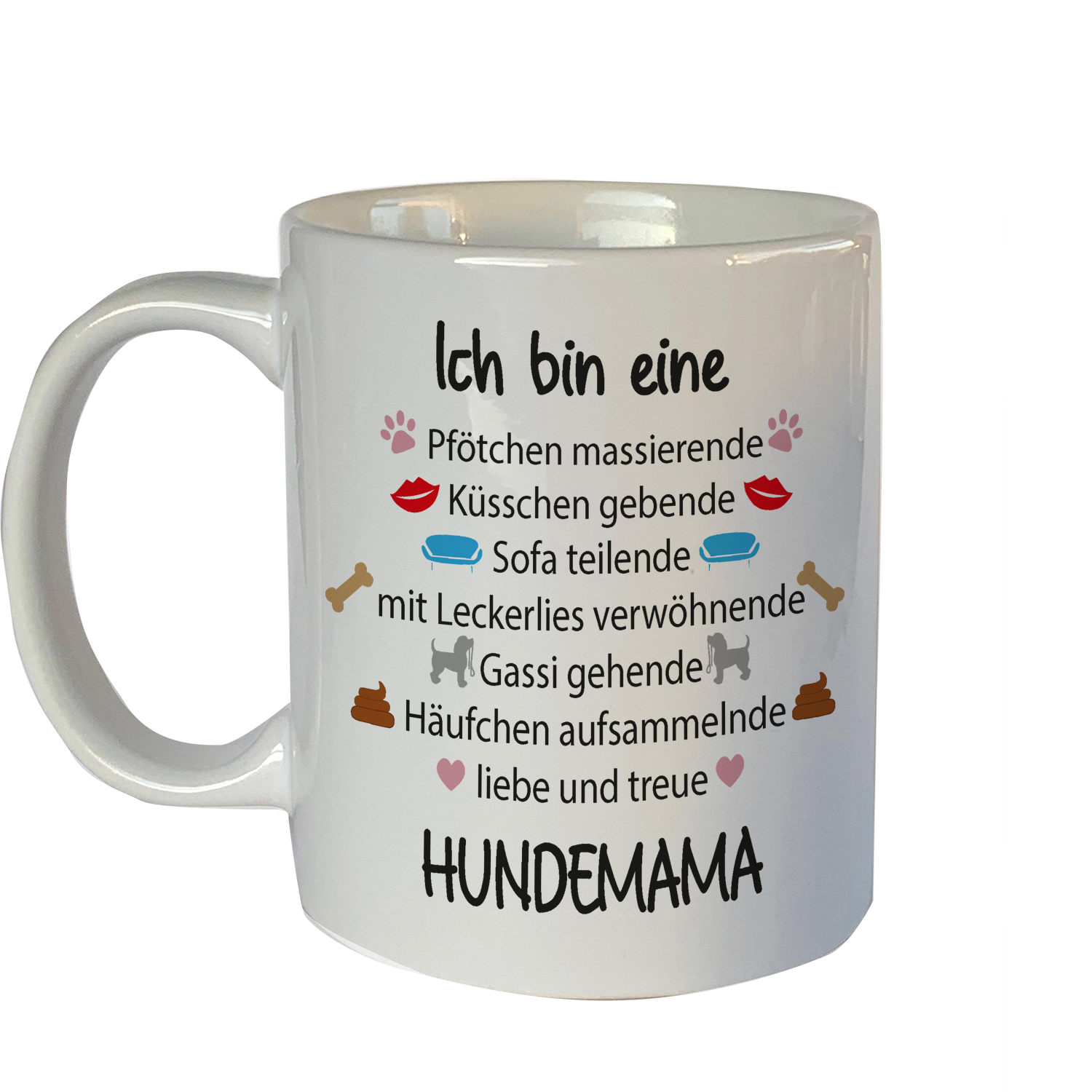 Tasse mit Motiv: Ich bin eine Hundemama