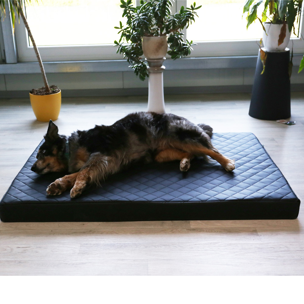 Beckers Dream Comfort Hundematte, Kunstleder, Gesteppt