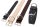 Rondo Halsband Leder schwarz 85 cm x 50 mm