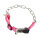 Halskette mit ClicLock Pink 50-55cm