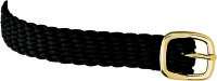 SPORENRIEMEN PERLON SCHWARZ 50CM VERCHR. SCHNALLE