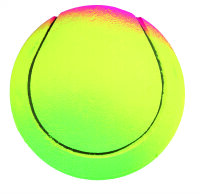 Neonball, Moosgummi, schwimmend