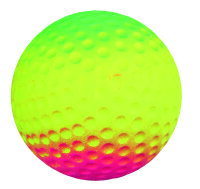 Neonball, Moosgummi, schwimmend