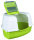 Ecktoilette Tadeo Open Top, 58 x 38 x 50/50 cm, apfel
