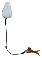 Crazy Mouse mit Wechselspielzeugen, 12 cm