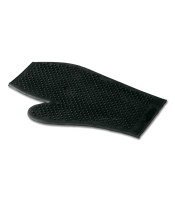 Gummi-Putzhandschuh, schwarz