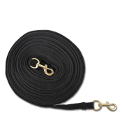 Doppellonge Griffy, schwarz, 17 m