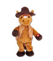 Pferd Freddy mit Hut  & Weste & Sound