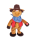 Pferd Fritz mit Hut & roter Weste