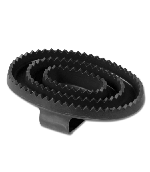 Gummistriegel groß Schwarz