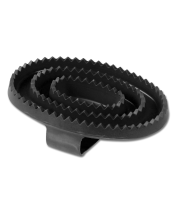 Gummistriegel groß Schwarz