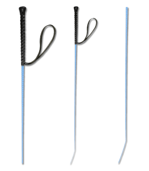 Reflex Gerte, Dressur hellblau 90cm