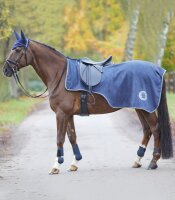 Ausreitdecke Alcantara WB grau