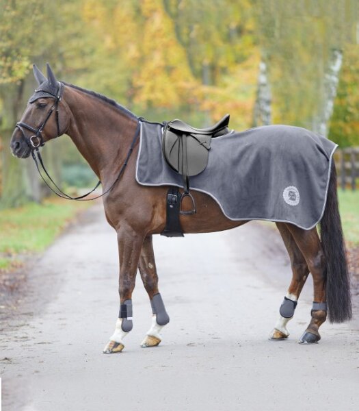 Ausreitdecke Alcantara WB nachtblau