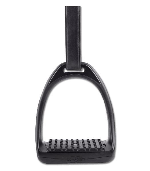Steigbügel Comfort, schwarz, 12 cm