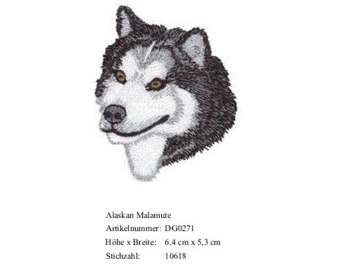 Bruststick Alaskan Malamute