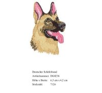 Bruststick Deutscher Schäferhund