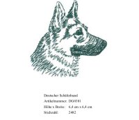 Bruststick Deutscher Schäferhund