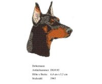 Bruststick Dobermann