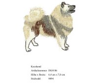 Bruststick Keeshond