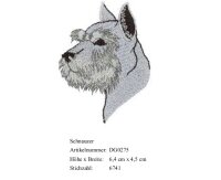 Bruststick Schnauzer