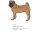 Bruststick Shar Pei