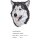 Rückenstick Alaskan Malamute
