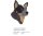 Rückenstick Australian Cattledog