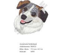 Rückenstick Australian Shephard