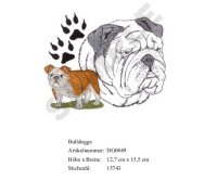 Rückenstick Bulldogge