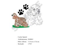 Rückenstick Cocker Spaniel