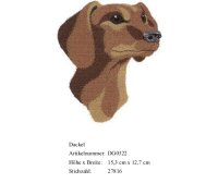 Rückenstick Dackel