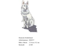 Rückenstick Deutscher Schäferhund
