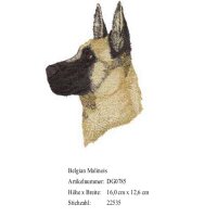 Rückenstick Malinois