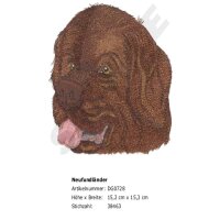 Rückenstick Neufundländer