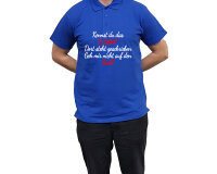 Poloshirt mit Druck 11. Gebot Herren