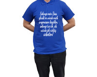 Poloshirt mit Druck Mein Boss