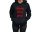 Hoodie Druck schwarz ist