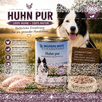 Huhn pur Becker-Beste-Tiernahrung 820 g